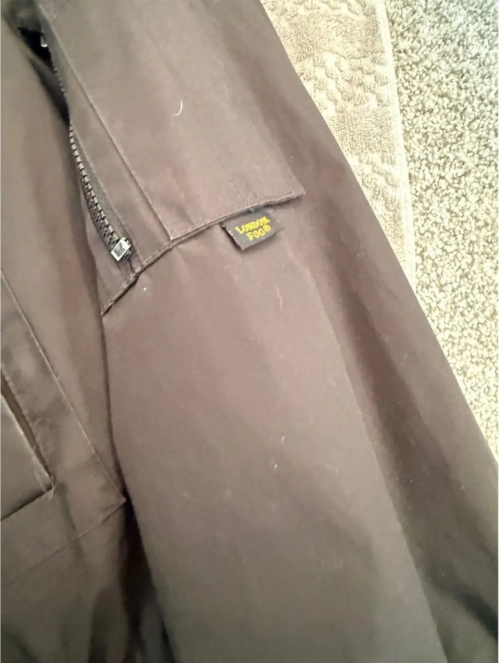 London Fog Men's Brown Jacket Size Large Regular